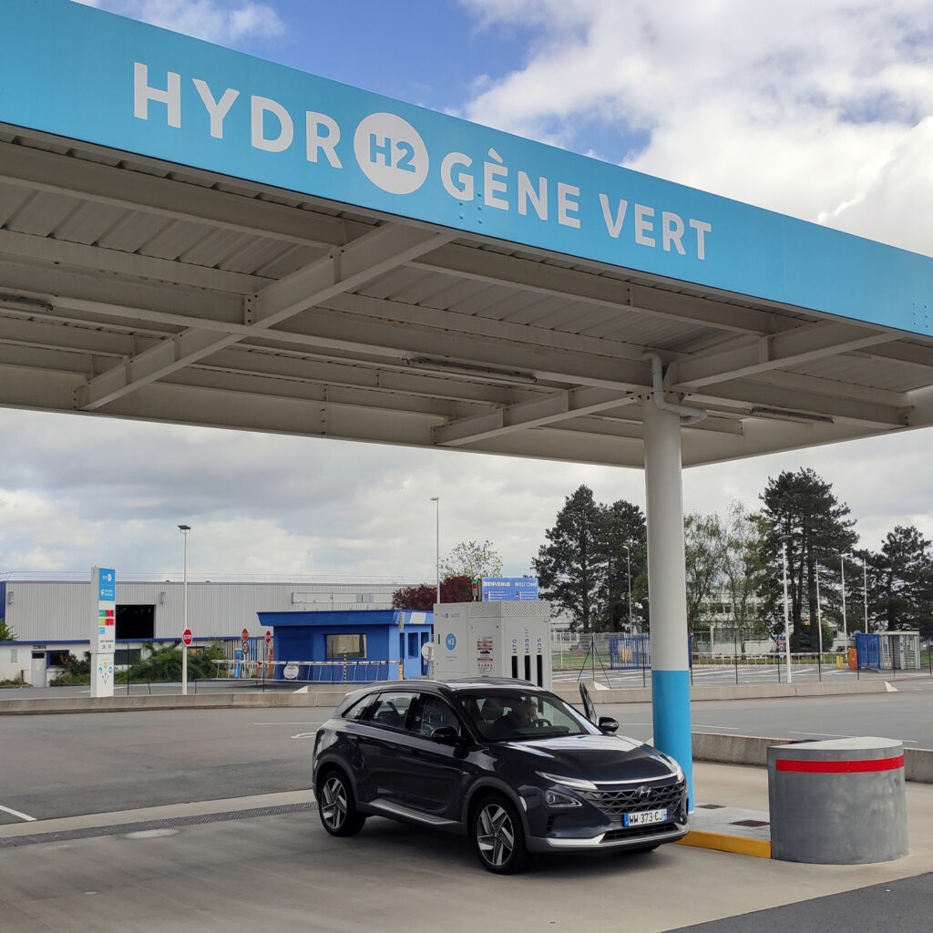 Taxi transport de personnes VTC hydrogène premier en vendée metaphora françois fournier saint gilles croix de vie le fenouiller